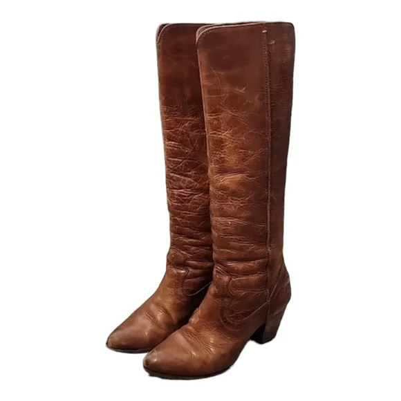 Frye heeled boots size 6.5 - Picture 4 of 15